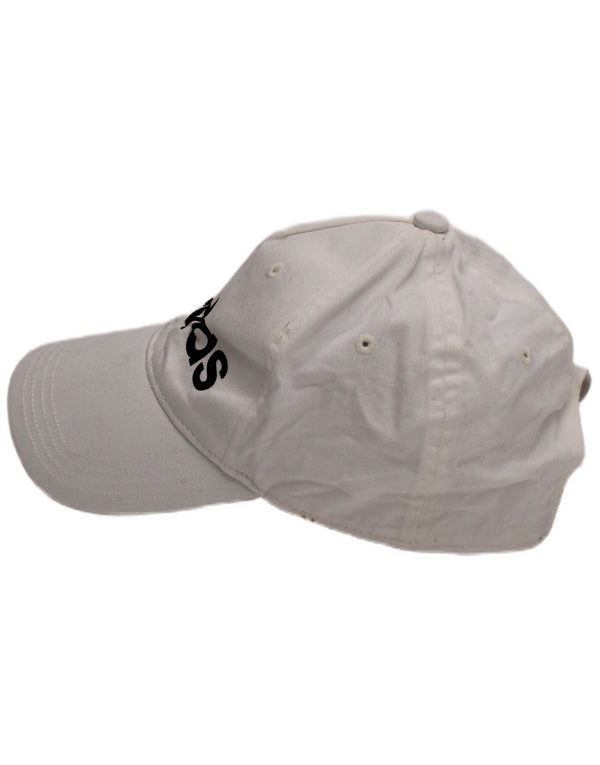Şapcă de baseball cu grafică Adidas pentru bărbaţi, mărime, bumbac alb