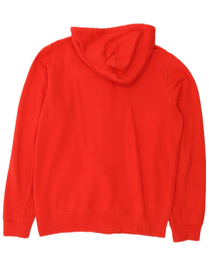 Pulover pentru bărbați Fila Graphic Zip Hoodie, Bumbac Roșu Mic