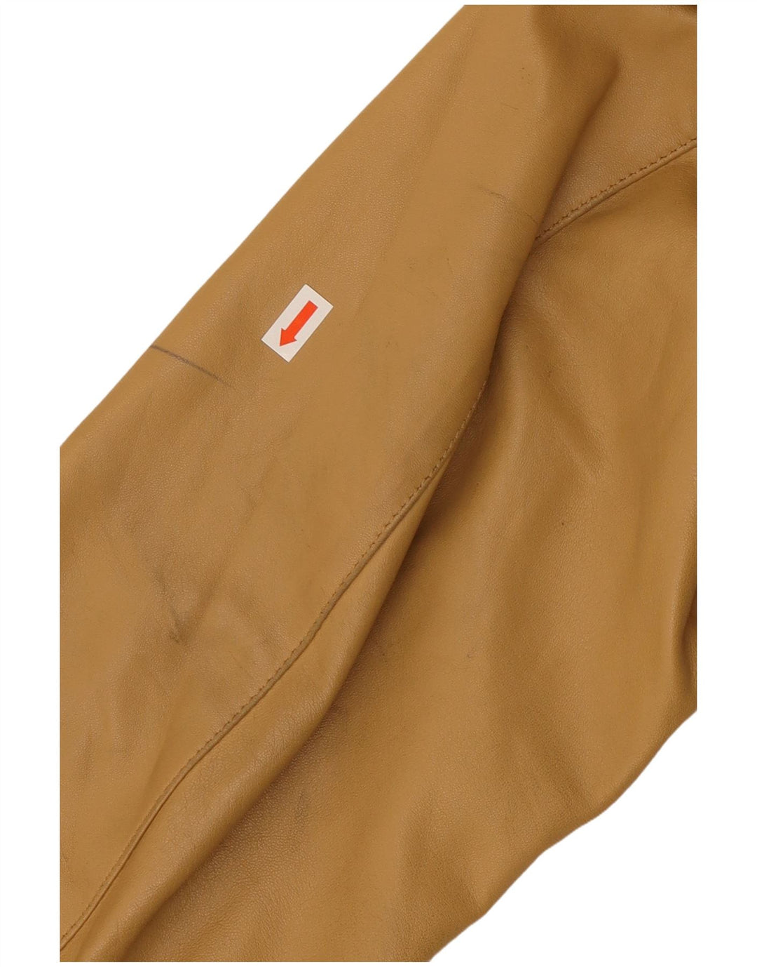 Jachetă de piele pentru femei VINTAGE IT 52 2XL piele bej