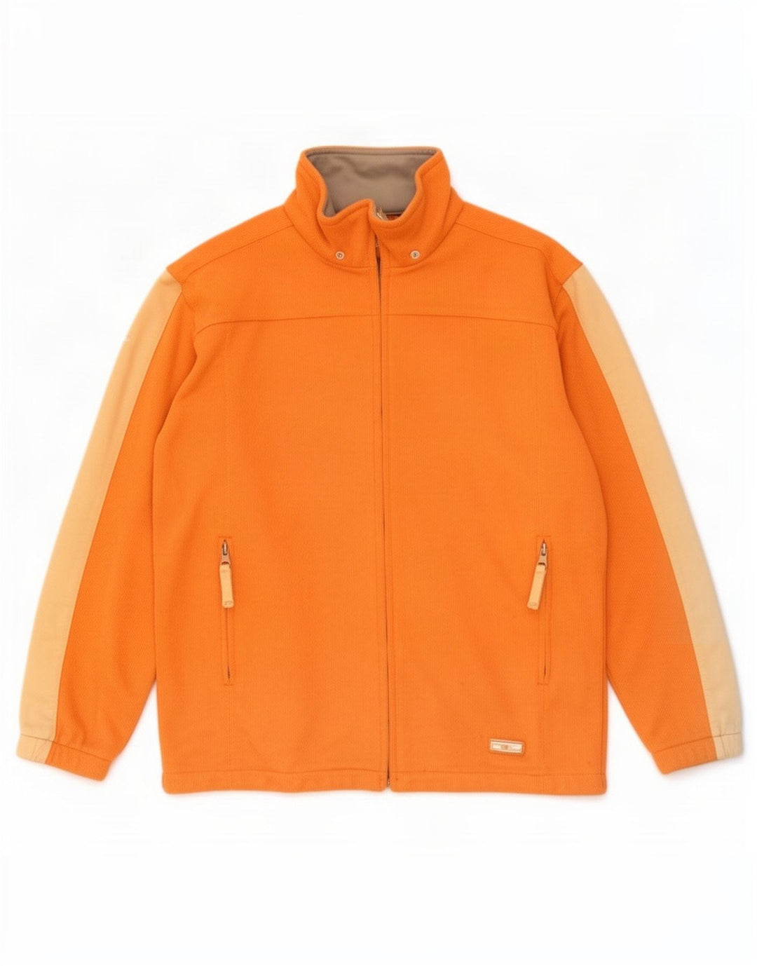 Jachetă de trening Diadora pentru femei UK 12 Medium Orange Colorblock