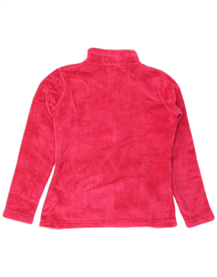Jachetă fleece BRUGI pentru femei UK 18 XL roz poliester