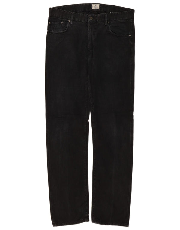 CERRUTI 1881 Blugi Bărbați Drepți W36 L34 Negri