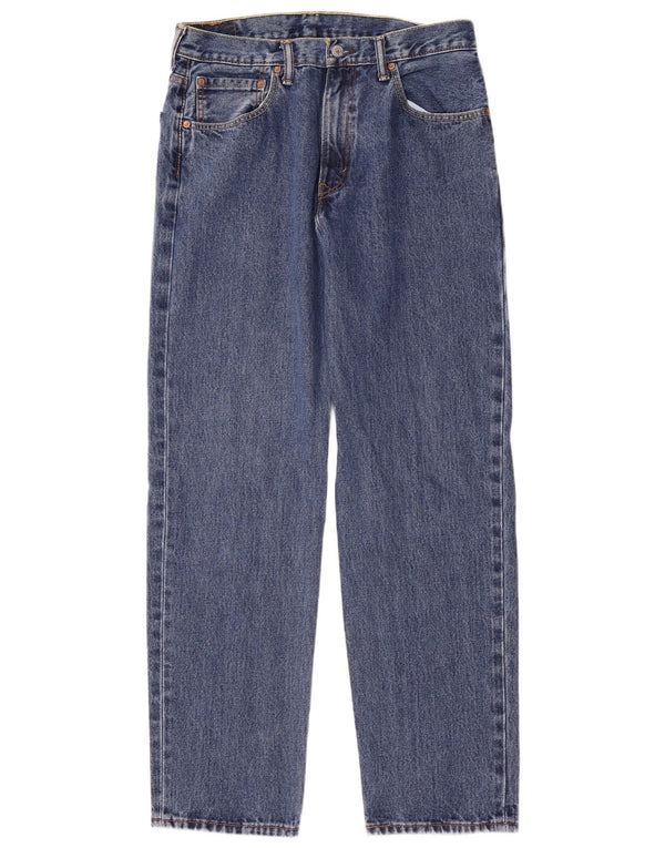 Blugi drepti pentru bărbați 550, cu ajustare relaxată, L34 L34, bumbac albastru