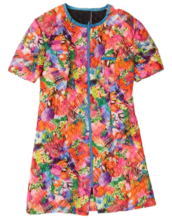 Rochie vintage pentru femei UK 14 Medium Multicolor Floral