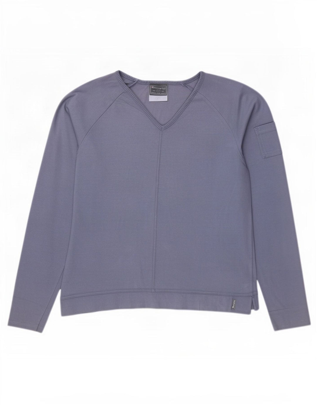 Top pentru femei Champion cu mânecă lungă UK 16 Large Blue