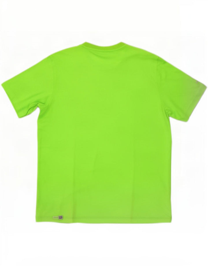 Tricou Bărbați Adidas Top XL Verde Poliester Geometric