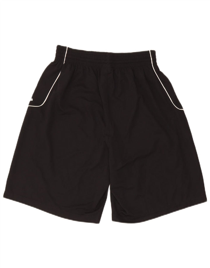 Pantaloni scurți sport Adidas pentru femei, mediu negru, poliester color bloc
