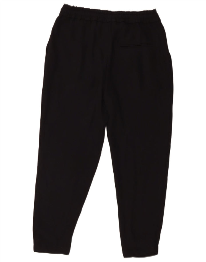 Pantaloni tăiați pentru femei Zara XS W24 L23 Poliester negru