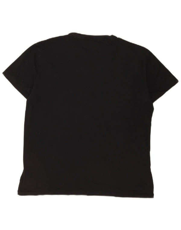 Tricou Polo Ralph Lauren pentru bărbați Top mediu din bumbac negru