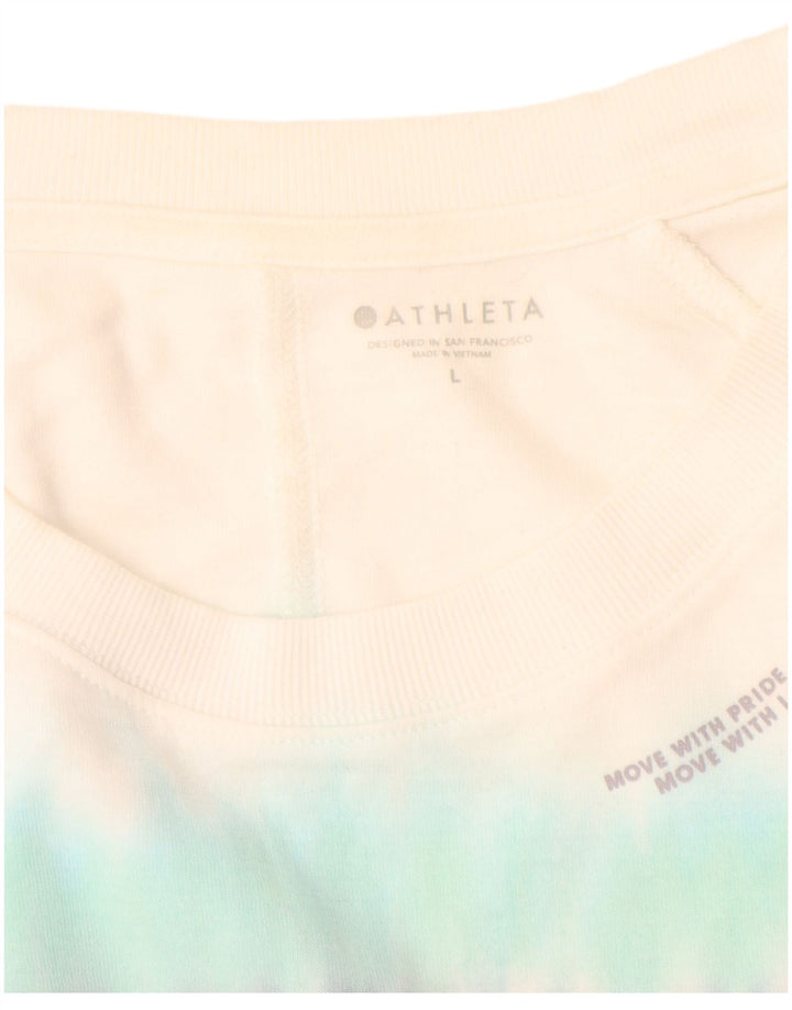 Pulover pentru femei ATHLETA, UK 16, mare, multicolor, din bumbac