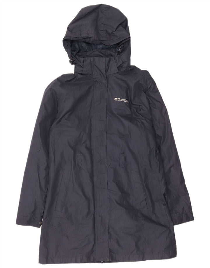 Pelernă de ploaie cu glugă pentru femei Mountain Warehouse UK 12 Medium Bleumarin Poliester
