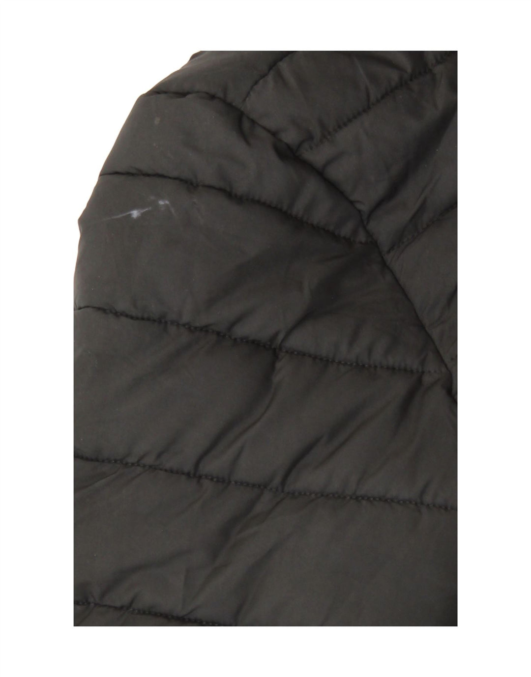Jachetă căptușită cu glugă Superdry pentru femei UK 12 Poliester mediu negru
