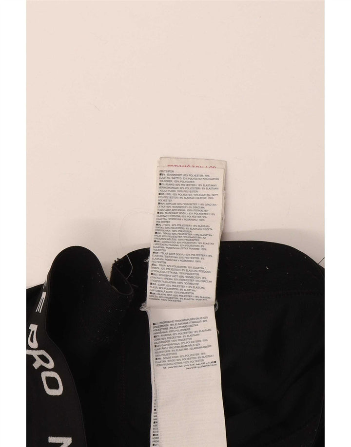 Leggings grafic Nike pentru femei UK 10 Poliester negru mic