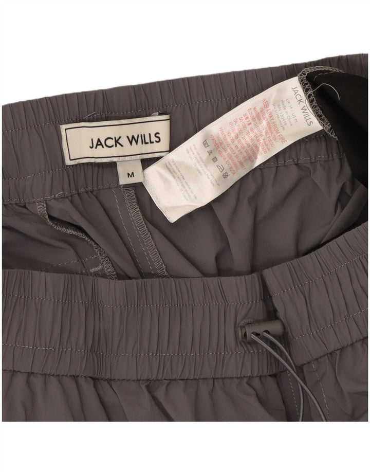 Pantaloni cargo Jack Wills pentru femei, L28 L26, nailon gri