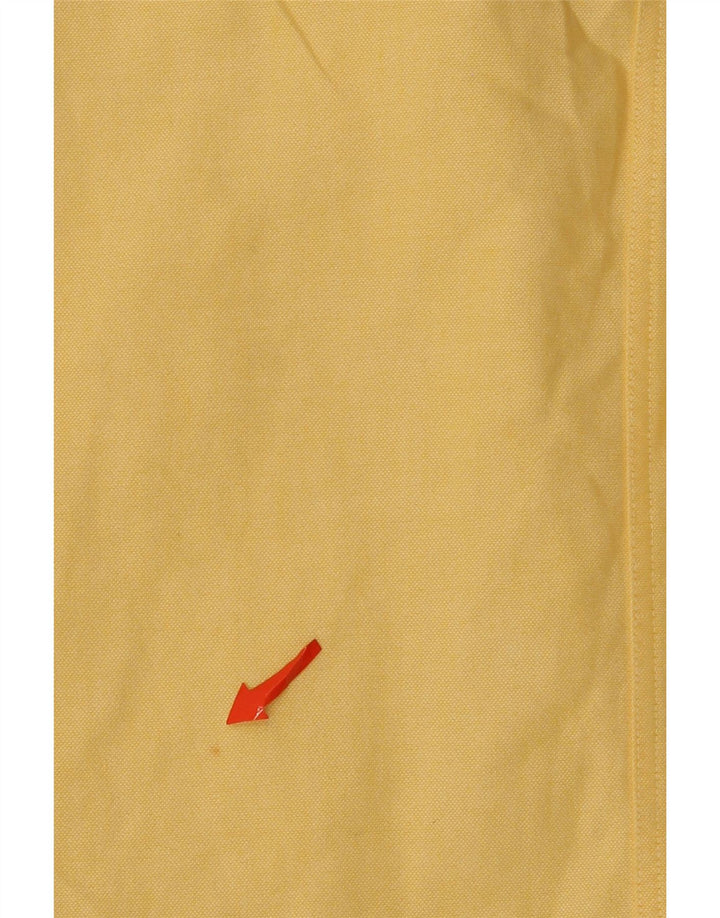 Cămașă Gant pentru bărbați, cu formă regulată, mare, galbenă, bumbac