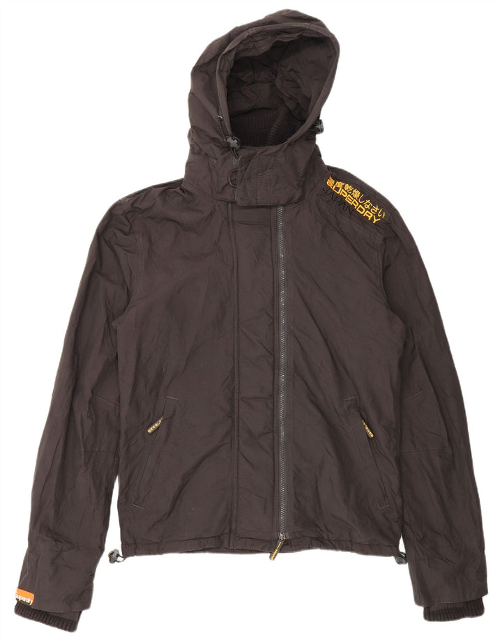 Superdry Windcheater Graphic Windbreaker Jachetă pentru bărbați UK 36 Small Black