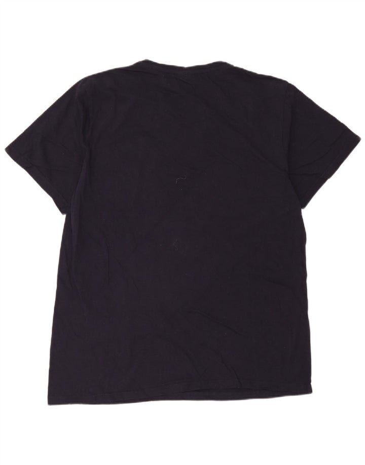 Tricou pentru bărbați Umbro Top 2XL Bumbac bleumarin