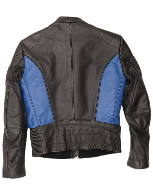 Jachetă Harro pentru femei Motorstyle Racer EU 40 Medium Black Colorblock