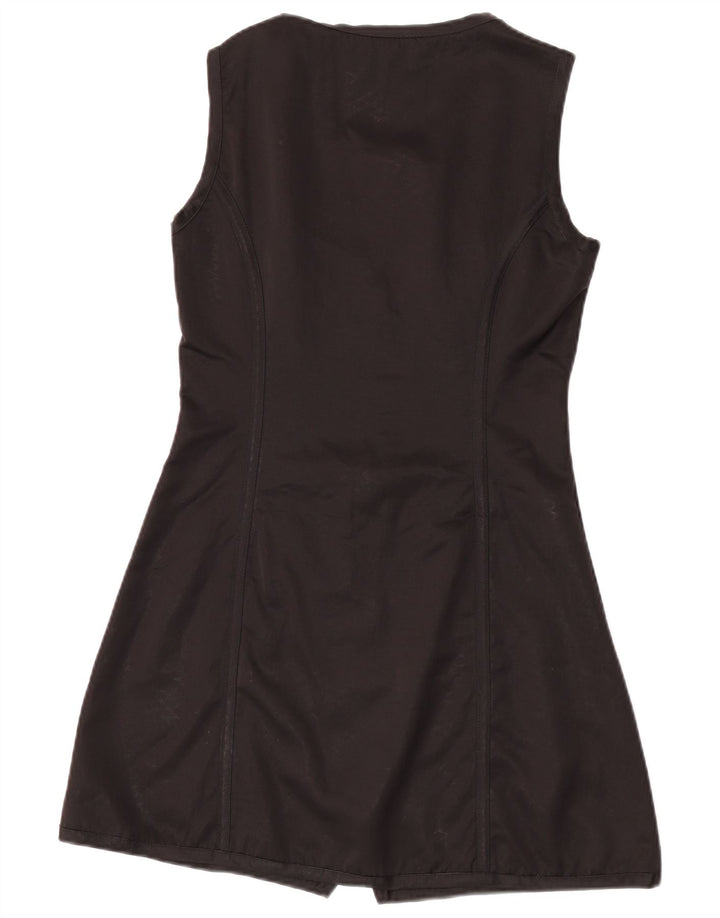 C'EST COMMECA Rochie A-Line fără mâneci pentru femei UK 10 Mic Negru