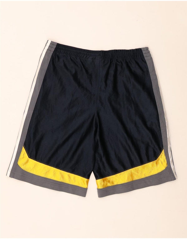 Pantaloni scurți sport pentru băieți Adidas 15-16 ani, albastru, poliester