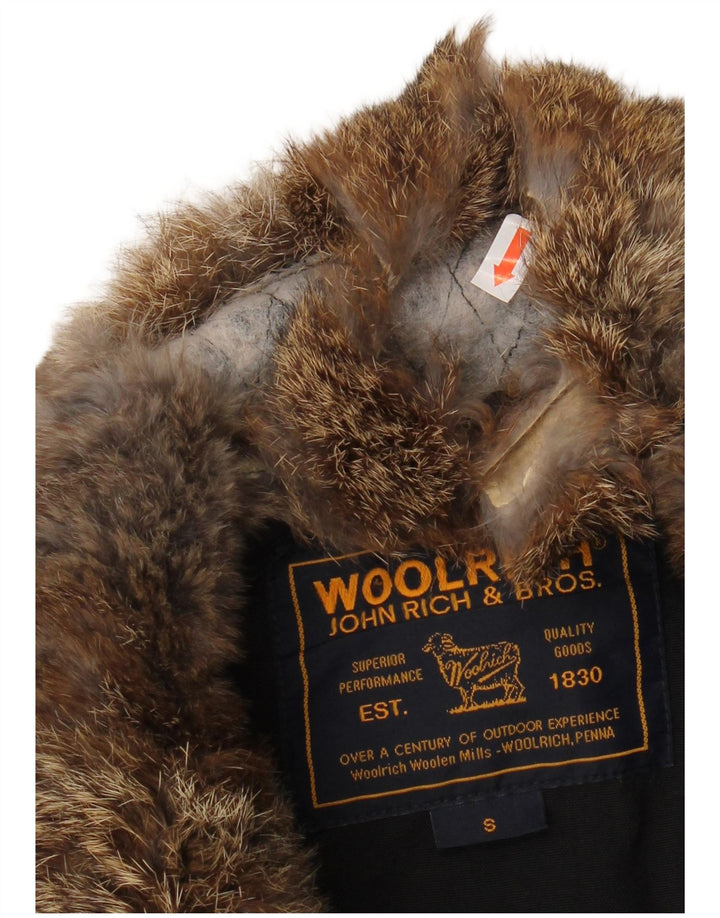Jachetă căptușită pentru femei WOOLRICH UK 10 Small Bleumarin