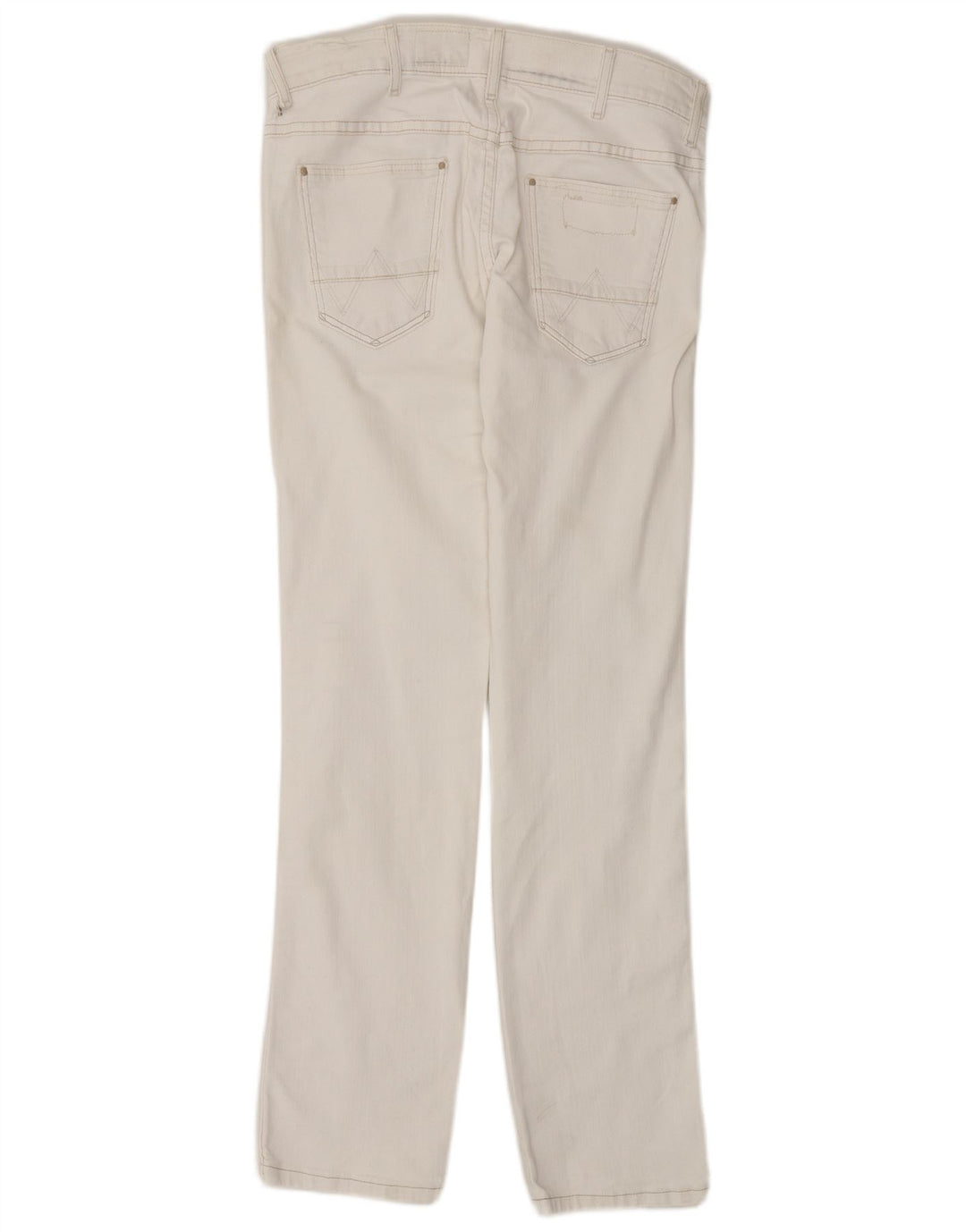 Blugi Wrangler pentru femei Vegas Slim W30 L32 alb