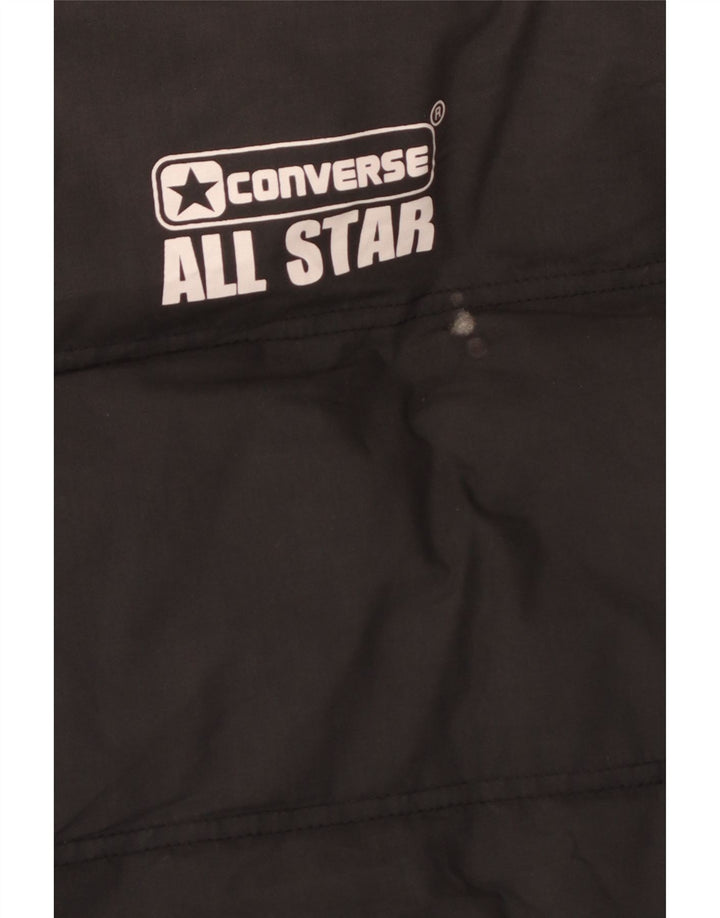 Gilet grafic căptușit pentru bărbați Converse UK 40, mare, albastru, poliester