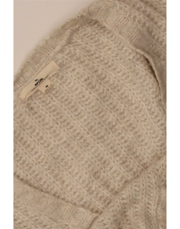 Pulover cardigan supradimensionat pentru femei Rip Curl UK 14 Bej mediu