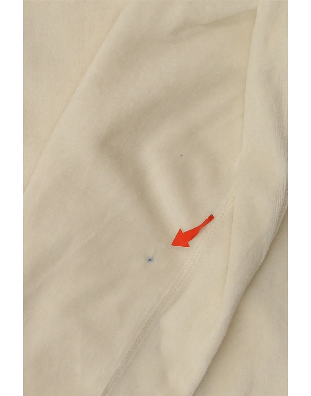 Jachetă de top pentru trening pentru femei CHAMPION Crop UK 10 Small Off White