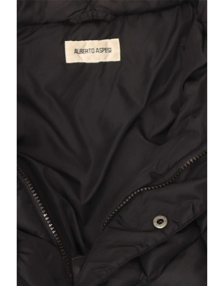 Jachetă căptușită pentru femei Alberto Aspesi UK 36 Small Black