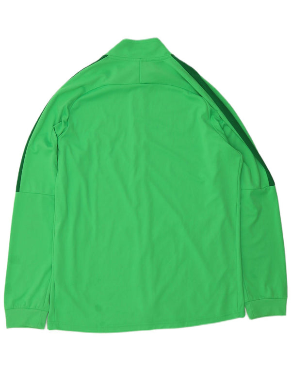 Jachetă de top pentru trening grafic pentru bărbați Nike XL, verde, poliester color bloc