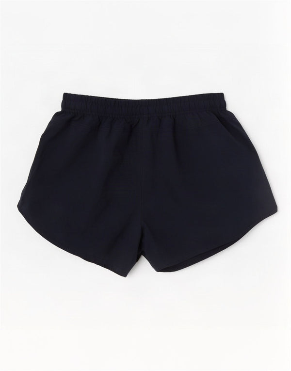 Pantaloni scurți sport Nike Dri Fit pentru femei UK 6 XS Bleumarin Poliester