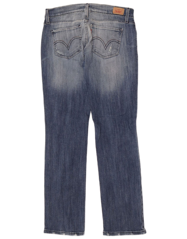 Blugi drepți 524 Super Low pentru femei Levi's US 9 Medium W30 L30 Bumbac albastru