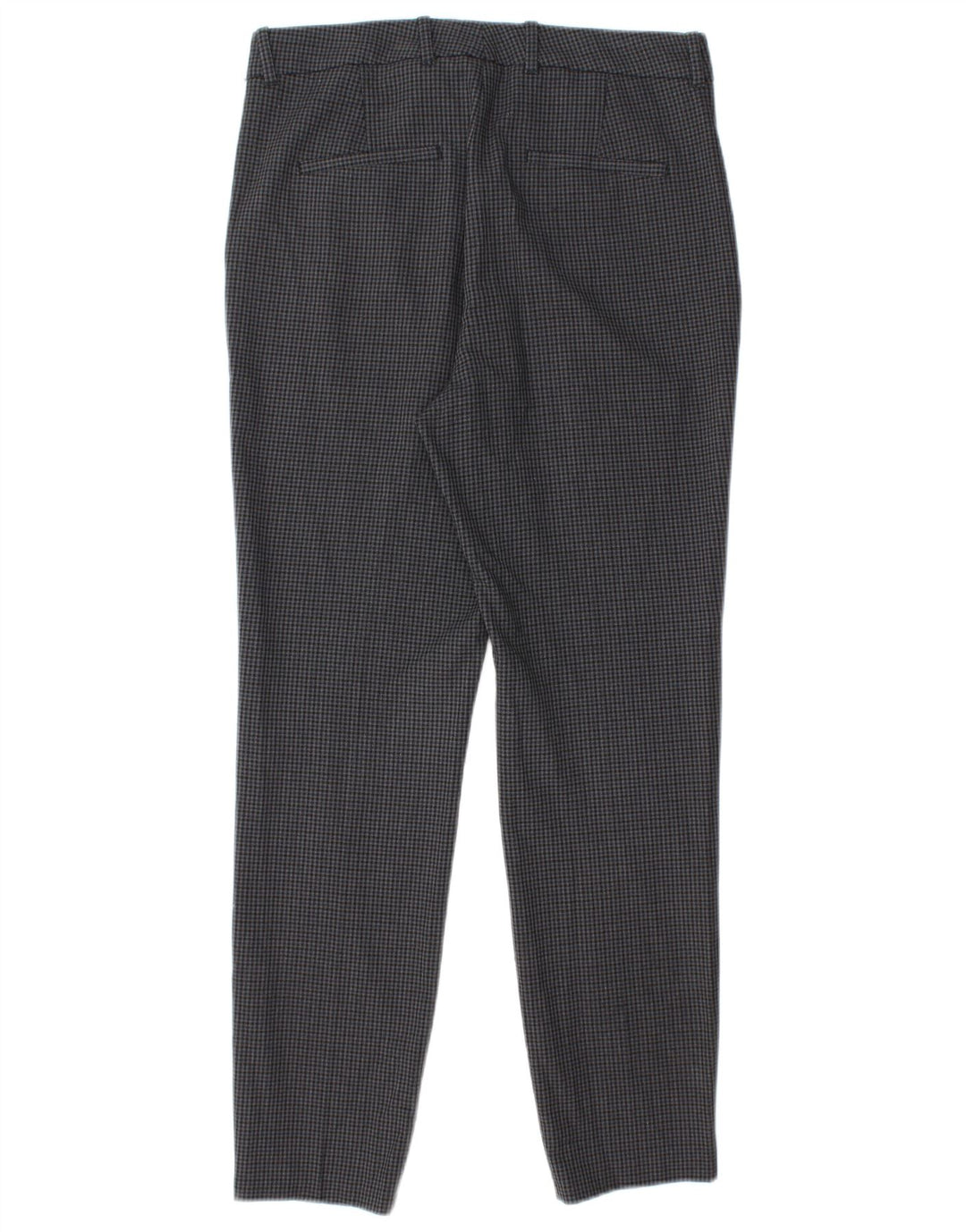 Pantaloni de costum slim pentru femei Zara EU 40 Medium L30 L28 Gri Houndstooth