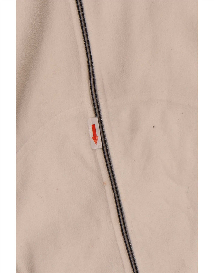Jachetă din lână pentru femei Lotto UK 14 Medium White Striped