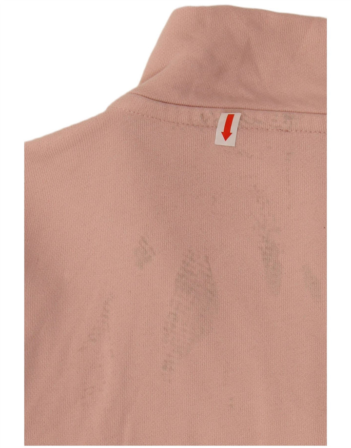 PHASE EIGHT Hanorac supradimensionat pentru femei, cu fermoar, pulover UK 12 Roz mediu