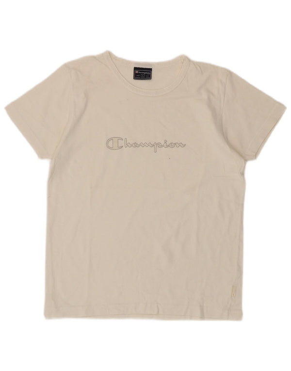 Tricou grafic Champion pentru femei Top UK 14 Large White Bumbac