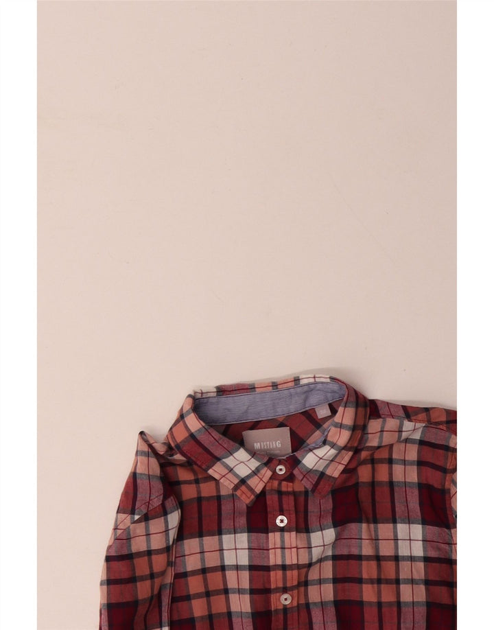 Cămașă de damă MUSTANG EU 36 Bumbac cu carouri roz mic