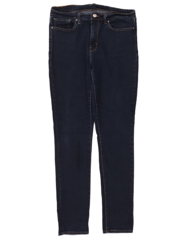 Blugi skinny pentru femei Levi's W31 L30 bumbac bleumarin