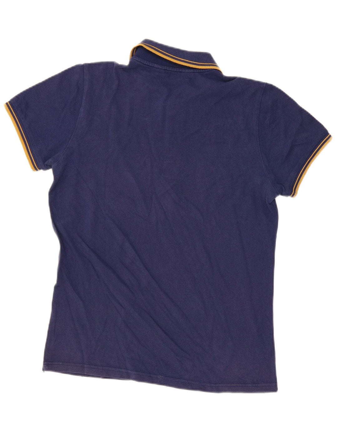 Cămașă polo pentru bărbați Kappa, bumbac, albastru bleumarin mediu