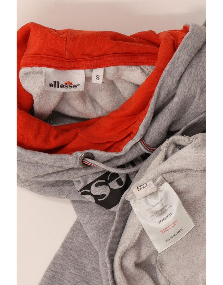 Pulover supradimensionat cu grafic pentru femei Ellesse UK 10 Mic, gri, pete