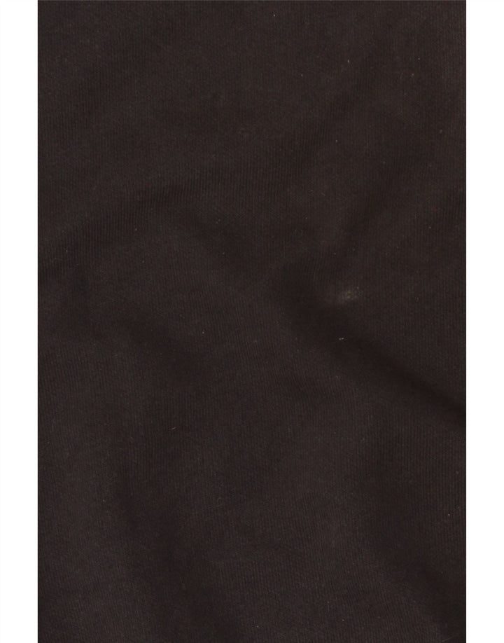 Pulover cu grafic pentru bărbați Champion Pulover mare din bumbac color bloc negru