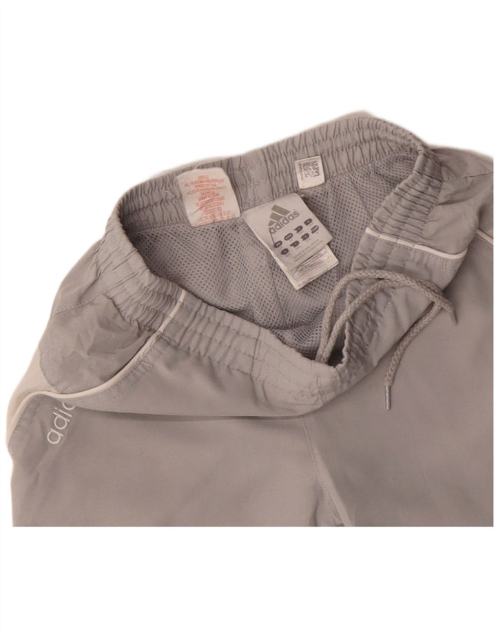 Bermude sport ADIDAS pentru băieți, 15-16 ani, gri colorblock