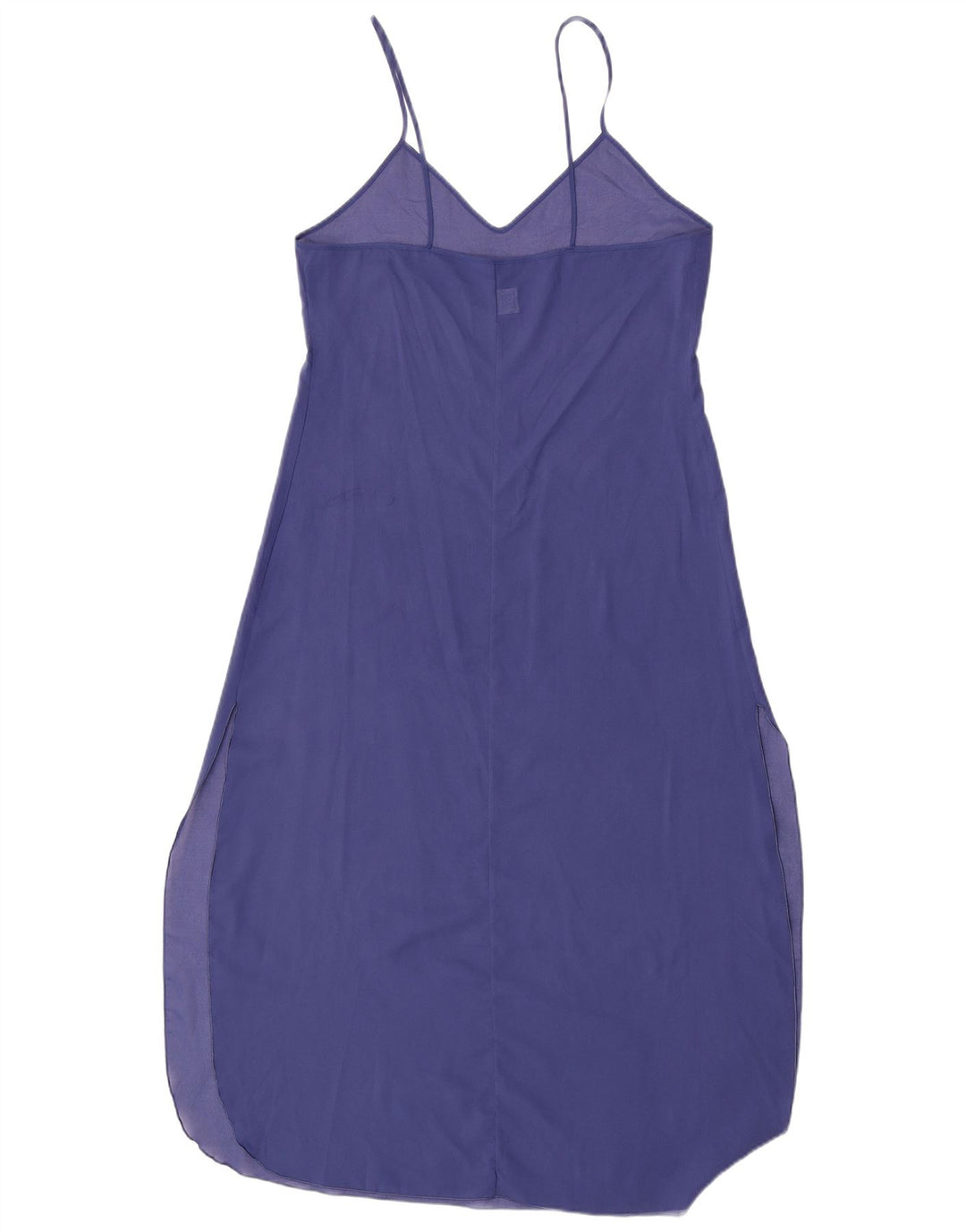 Rochie slip transparent pentru femei vintage de plajă IT 44 Poliester violet mediu