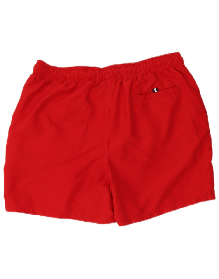 Marks & Spencer Pantaloni scurți de înot pentru bărbați din poliester roșu mare