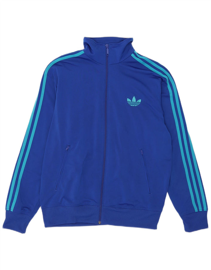 Jachetă de trening pentru bărbați Adidas, mare, albastru, poliester