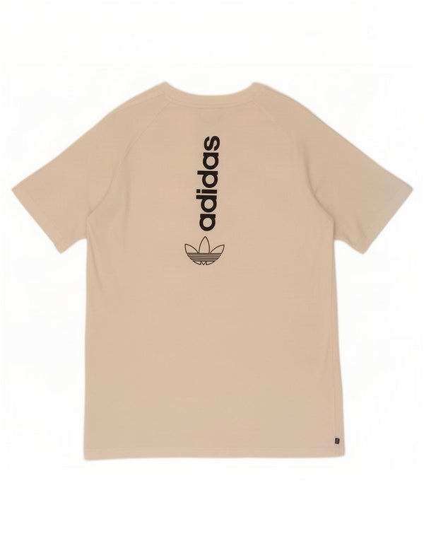 Tricou grafic pentru bărbați Adidas Top Mediu Alb