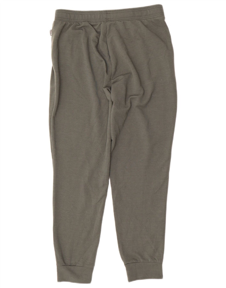 EDDIE BAUER Pantaloni de trening pentru femei Joggeri UK 10 Poliester kaki mic
