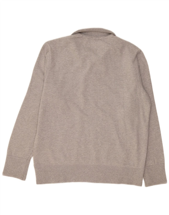 Pulover Calvin Klein Jeans pentru bărbați, cu decolteu cu nasturi, 2XL, gri