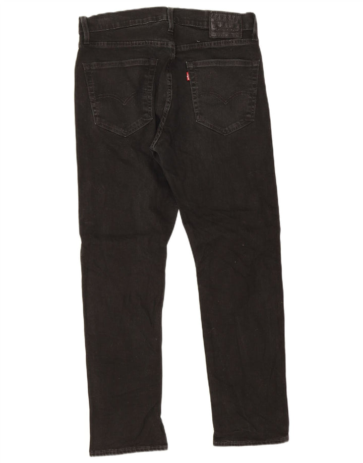 Blugi drepti pentru femei Levi's W32 L30 bumbac negru